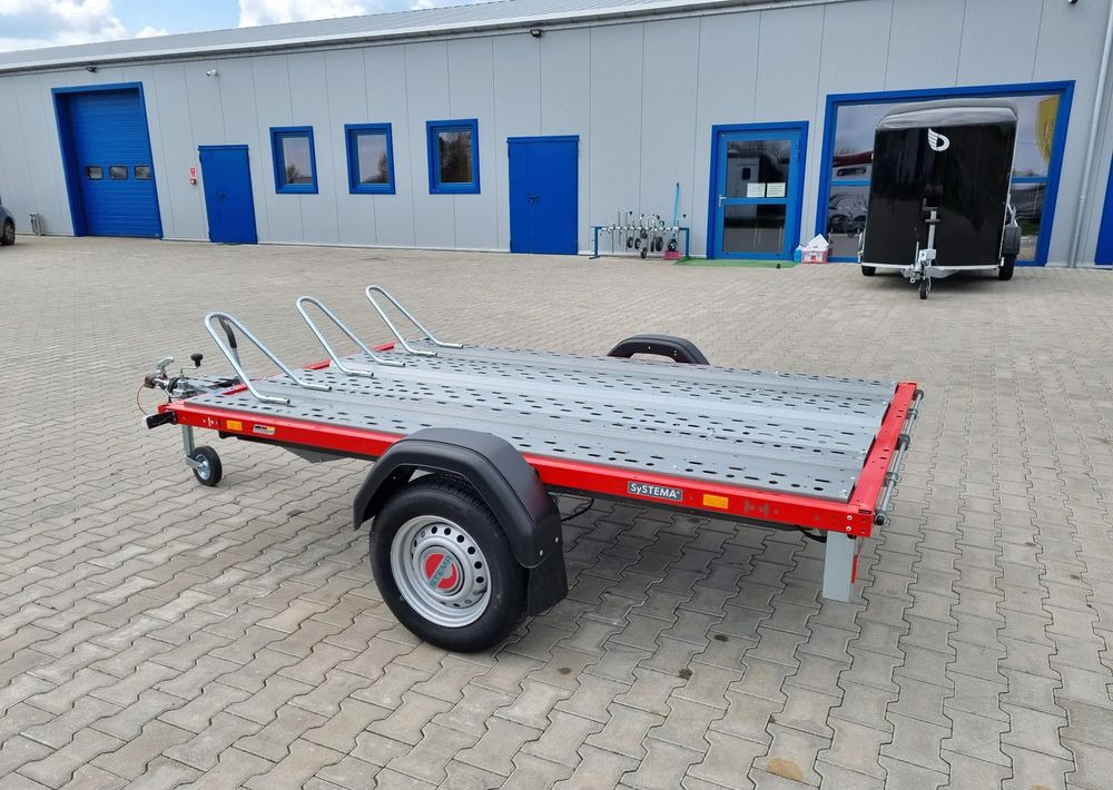 New Motorcycle trailer STEMA Stema STM 02 10-25-15.1 red | 251x153 cm 3 motocykle | DMC 1000kg: picture 6