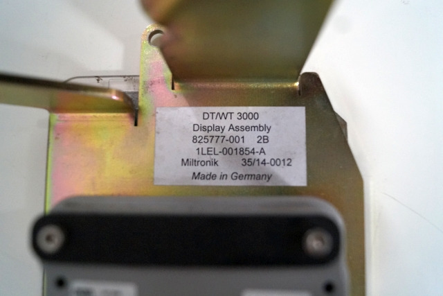 Crown 825777-001 | DT/WT 3000 Display ASSEMBLY 825777-001 2B 1LEL-001854-A Mitro DT/WT 3000 Display ASSEMBLY 825777-001 2B 1LEL-001854-A Mitronik 35/14-0012 - Dashboard for Material handling equipment: picture 3 Crown 825777-001 | DT/WT 3000 Display ASSEMBLY 825777-001 2B 1LEL-001854-A Mitro DT/WT 3000 Display ASSEMBLY 825777-001 2B 1LEL-001854-A Mitronik 35/14-0012 - Dashboard for Material handling equipment: picture 3