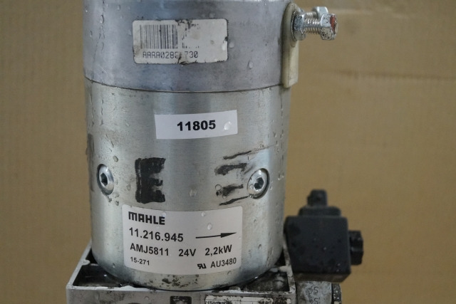 Jungheinrich 51006444 | Pump unit 24V 2,2KW Mahle AMJ5811 Pump motor 51056970 Pump unit 24V 2,2KW Mahle AMJ5811 Pump motor 51056970 Tank 51038870 Valve block 51341531 for ERE225 - Hydraulic pump for Material handling equipment: picture 2 Jungheinrich 51006444 | Pump unit 24V 2,2KW Mahle AMJ5811 Pump motor 51056970 Pump unit 24V 2,2KW Mahle AMJ5811 Pump motor 51056970 Tank 51038870 Valve block 51341531 for ERE225 - Hydraulic pump for Material handling equipment: picture 2