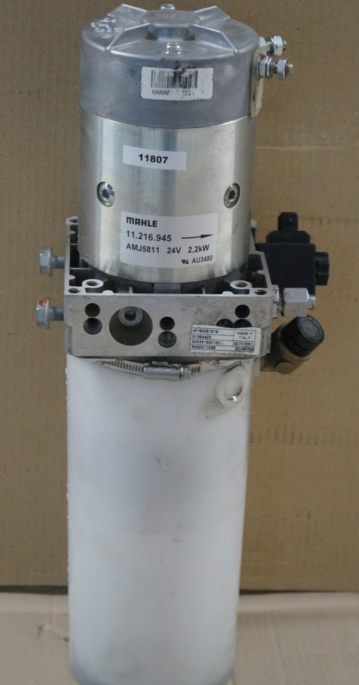 Jungheinrich 51064221 | Pump unit 24V 2,2KW Mahle AMJ5811 Pump motor 51056970 Pump unit 24V 2,2KW Mahle AMJ5811 Pump motor 51056970 Tank 16146890 Valve block 51305972 for ECE310 year 2015 - Hydraulic pump for Material handling equipment: picture 1 Jungheinrich 51064221 | Pump unit 24V 2,2KW Mahle AMJ5811 Pump motor 51056970 Pump unit 24V 2,2KW Mahle AMJ5811 Pump motor 51056970 Tank 16146890 Valve block 51305972 for ECE310 year 2015 - Hydraulic pump for Material handling equipment: picture 1