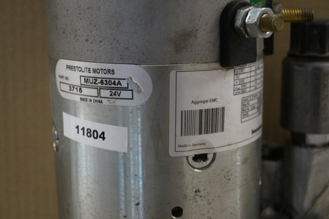 Jungheinrich 51378235 | Pump unit 24V 2,2KW Prestolite motors MUZ-8304A for EMC Pump unit 24V 2,2KW Prestolite motors MUZ-8304A for EMC B10 - Hydraulic pump for Material handling equipment: picture 2 Jungheinrich 51378235 | Pump unit 24V 2,2KW Prestolite motors MUZ-8304A for EMC Pump unit 24V 2,2KW Prestolite motors MUZ-8304A for EMC B10 - Hydraulic pump for Material handling equipment: picture 2