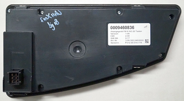 Still 0009460836 | Display V1.05 HW 2.00 Sw. 0.17 from Still FMX14N year 2018 - Dashboard for Material handling equipment: picture 2 Still 0009460836 | Display V1.05 HW 2.00 Sw. 0.17 from Still FMX14N year 2018 - Dashboard for Material handling equipment: picture 2