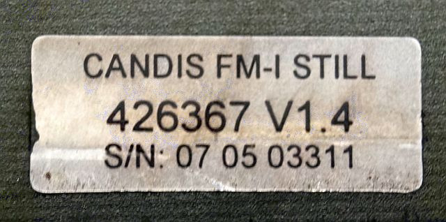 Still 426367 | Candis FM-i V1,4 sn. 070503311 from FM20i year 2007 - Dashboard for Material handling equipment: picture 3 Still 426367 | Candis FM-i V1,4 sn. 070503311 from FM20i year 2007 - Dashboard for Material handling equipment: picture 3