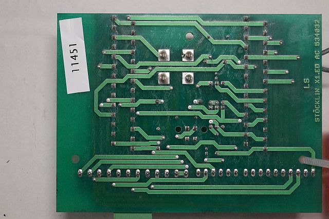 Stocklin 534032 | Controle card XI ED AC for EDF1000 year 2007 - ECU for Material handling equipment: picture 2 Stocklin 534032 | Controle card XI ED AC for EDF1000 year 2007 - ECU for Material handling equipment: picture 2
