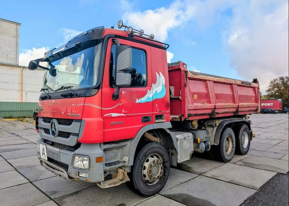 Mercedes-Benz Actros 2644 EPS |Wywrotka 3-stronna Meiller Bordmatik | 6x4 | Euro 5 | Plandeka rolowana - Tipper: picture 1 Mercedes-Benz Actros 2644 EPS |Wywrotka 3-stronna Meiller Bordmatik | 6x4 | Euro 5 | Plandeka rolowana - Tipper: picture 1