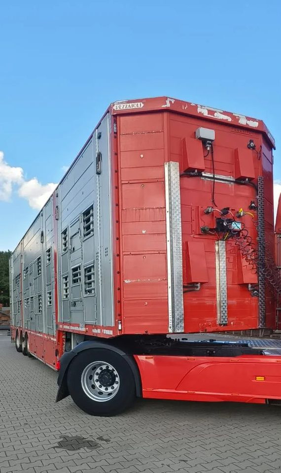 Pezzaioli 2017 / 3 POZIOMY / TRANSPORT ZWIERZĄT / HYDRAULIKA / STEROWANIE PILOTEM/ PODNOSZONY DACH / - Livestock semi-trailer: picture 2 Pezzaioli 2017 / 3 POZIOMY / TRANSPORT ZWIERZĄT / HYDRAULIKA / STEROWANIE PILOTEM/ PODNOSZONY DACH / - Livestock semi-trailer: picture 2
