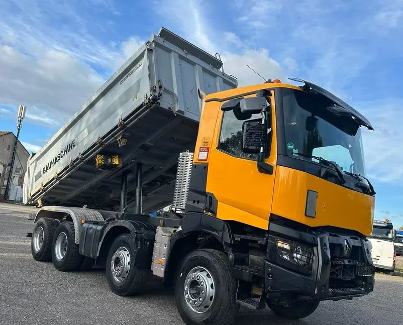 Renault K 440 8x4 • Bordmatik • Klima • Meiller • Euro 6 • 3-stronna wywrotka • 299 000 km - Tipper: picture 4 Renault K 440 8x4 • Bordmatik • Klima • Meiller • Euro 6 • 3-stronna wywrotka • 299 000 km - Tipper: picture 4