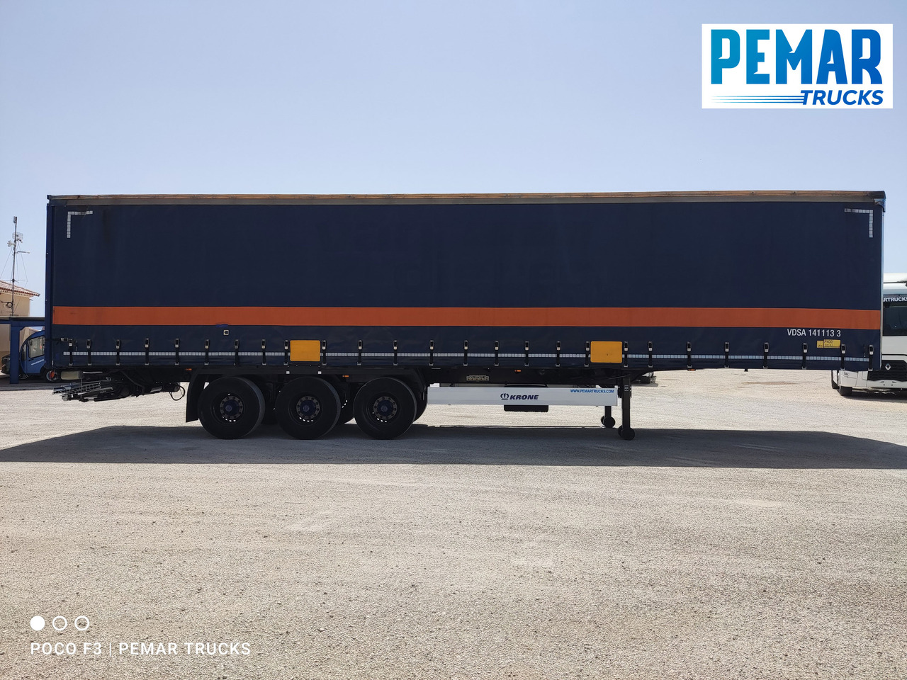 KRONE SD TAUTLINER PLATAFORMA ELEVADORA - Curtainsider semi-trailer: picture 4 KRONE SD TAUTLINER PLATAFORMA ELEVADORA - Curtainsider semi-trailer: picture 4