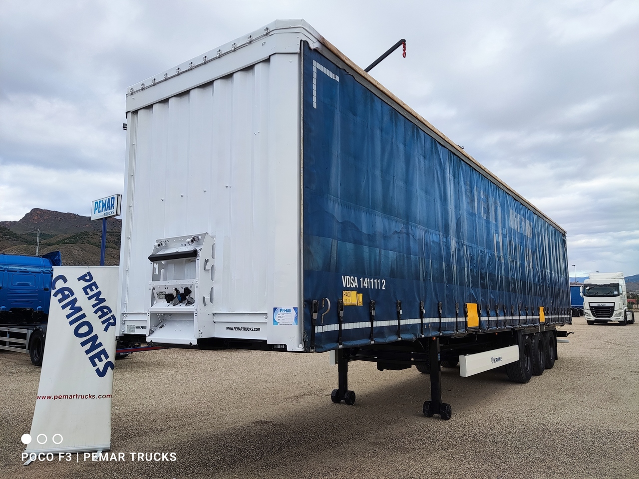KRONE SD TAUTLINER - Curtainsider semi-trailer: picture 1 KRONE SD TAUTLINER - Curtainsider semi-trailer: picture 1