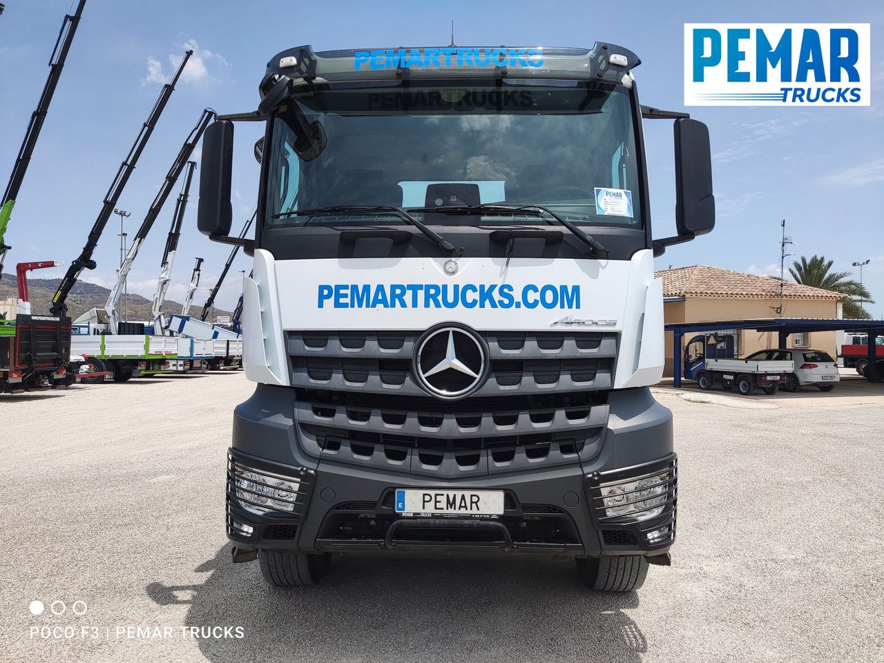 MERCEDES-BENZ AROCS 1845 PORTACONTENEDOR CADENA - Skip loader truck: picture 3 MERCEDES-BENZ AROCS 1845 PORTACONTENEDOR CADENA - Skip loader truck: picture 3