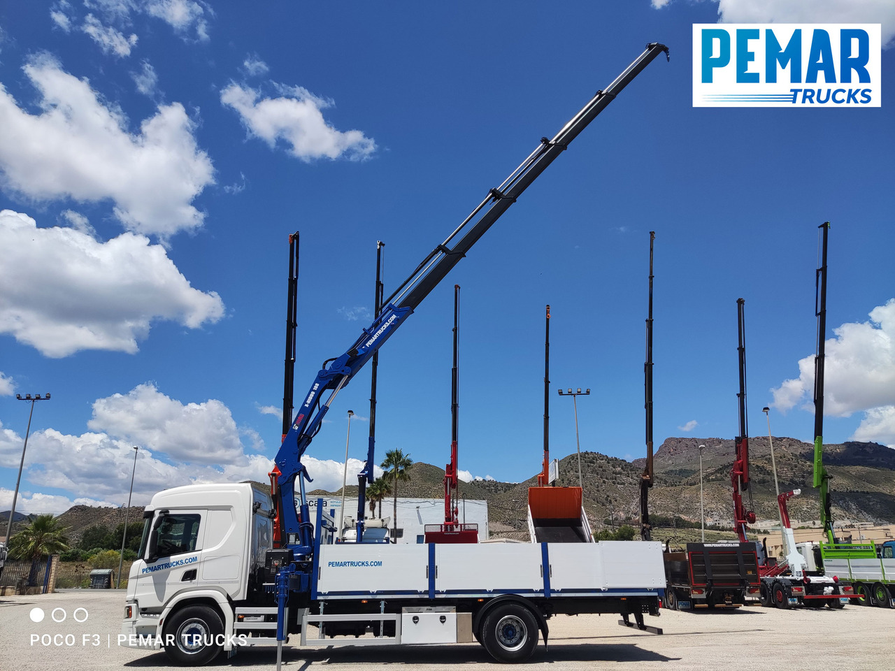 SCANIA P 370 GRUA CAJA FIJA 18T - Crane truck: picture 5 SCANIA P 370 GRUA CAJA FIJA 18T - Crane truck: picture 5