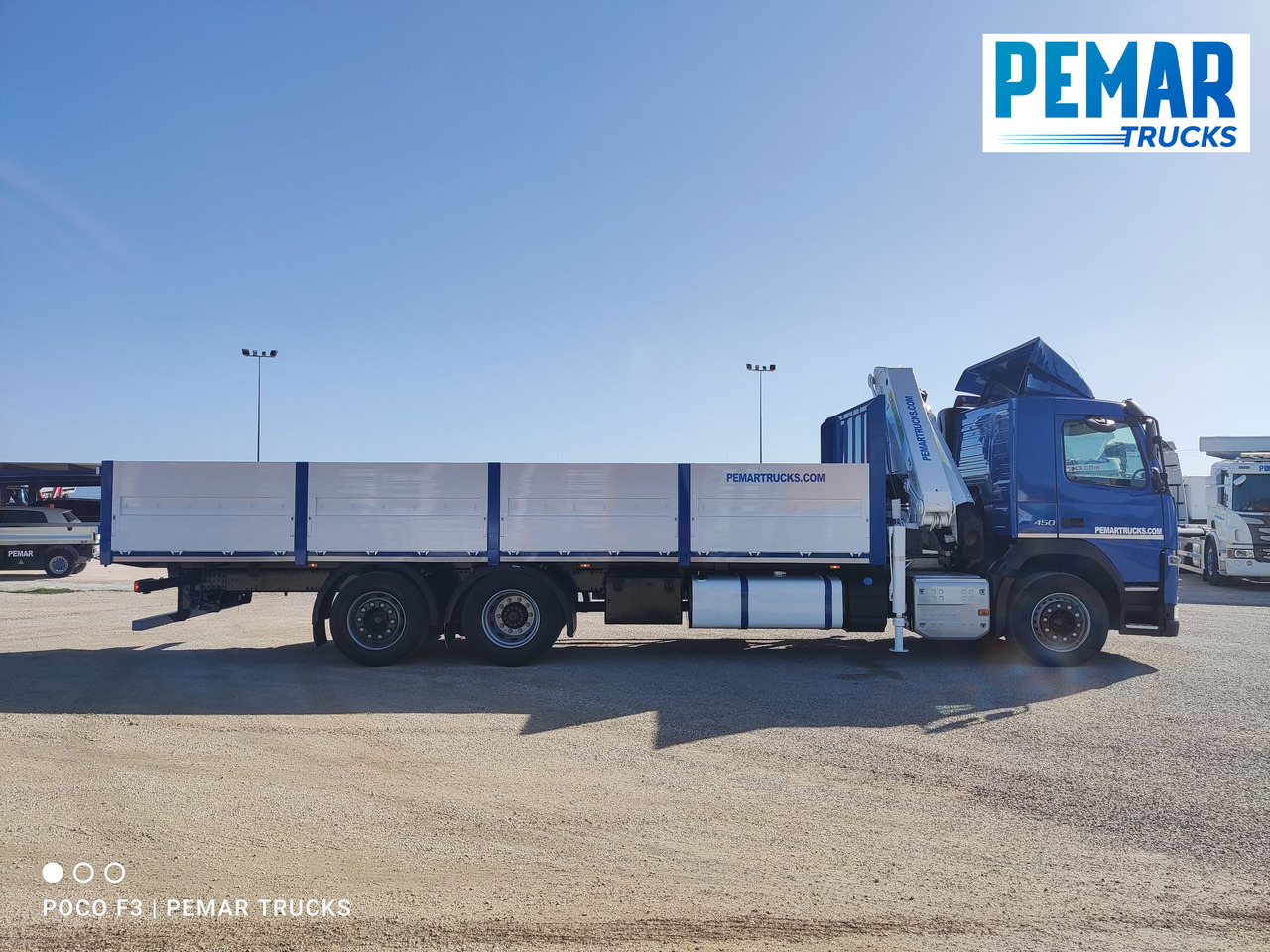 VOLVO FM 450 6X2 GRUA CAJA FIJA EURO 6 - Dropside/ Flatbed truck, Crane truck: picture 5 VOLVO FM 450 6X2 GRUA CAJA FIJA EURO 6 - Dropside/ Flatbed truck, Crane truck: picture 5