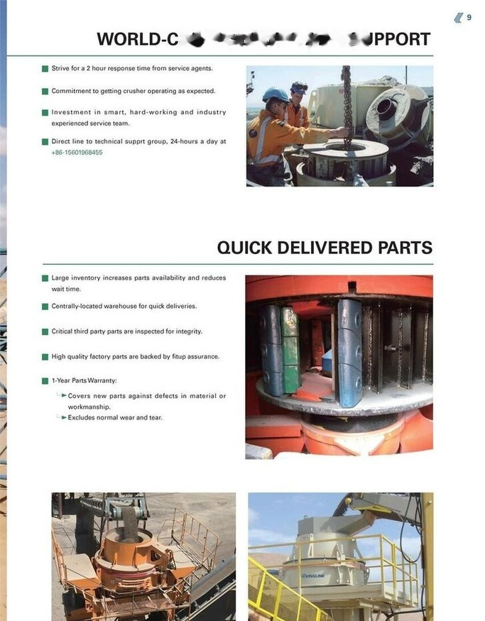 New Crusher Kinglink KL10 Sand making machine | VSI Sand Maker: picture 14 New Crusher Kinglink KL10 Sand making machine | VSI Sand Maker: picture 14