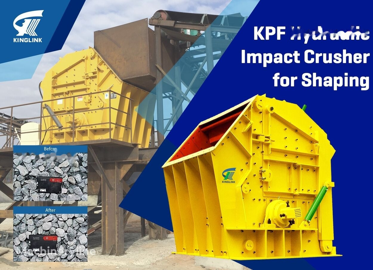 Kinglink KPF1416 Horizontal Impact Crusher | limestone - Impact crusher: picture 1 Kinglink KPF1416 Horizontal Impact Crusher | limestone - Impact crusher: picture 1