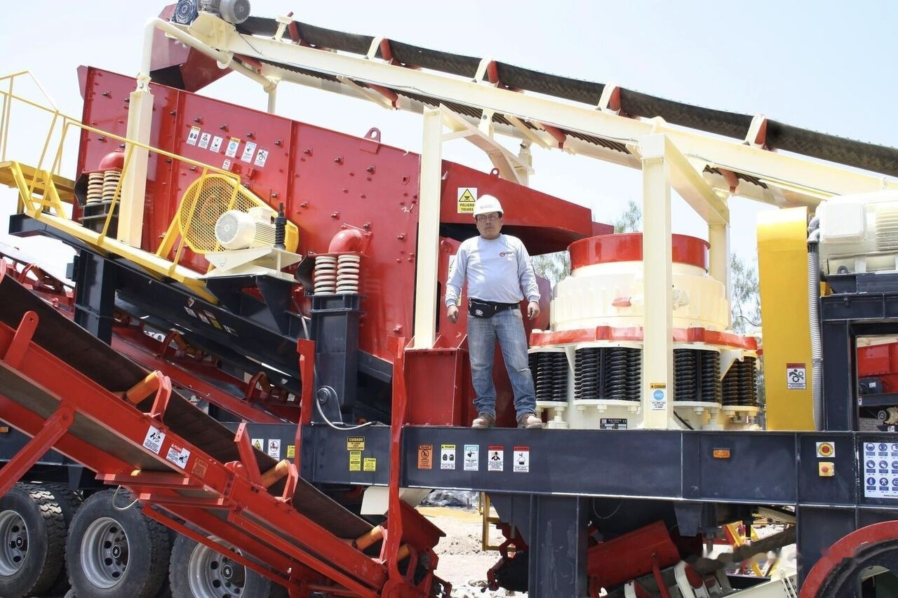 Kinglink MOBILE CONE CRUSHER & VIBRATING SCREEN PLANT 100TPH - Screener: picture 1 Kinglink MOBILE CONE CRUSHER & VIBRATING SCREEN PLANT 100TPH - Screener: picture 1