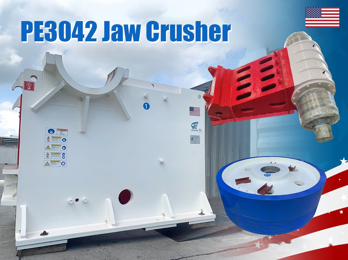 Kinglink PE3042 Primary Rock Jaw Crusher | Concrete Batching Plant - Jaw crusher: picture 1 Kinglink PE3042 Primary Rock Jaw Crusher | Concrete Batching Plant - Jaw crusher: picture 1