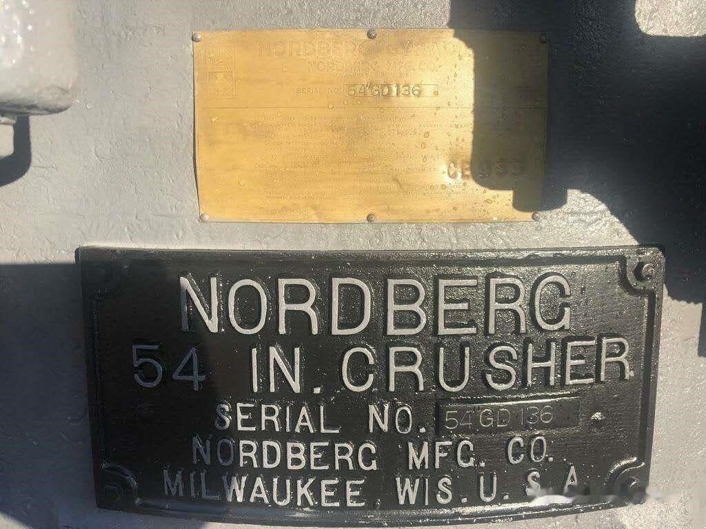 Nordberg 54 IN Cone Crusher - Cone crusher: picture 2 Nordberg 54 IN Cone Crusher - Cone crusher: picture 2