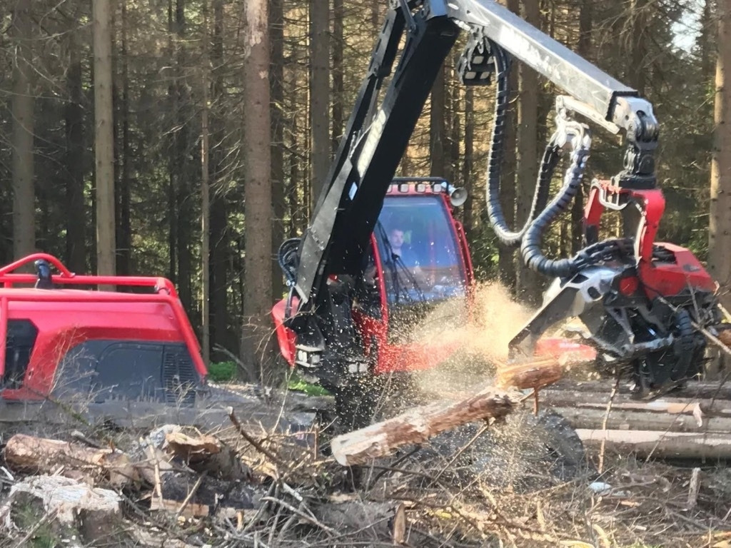 Komatsu 931XC - Forestry harvester: picture 2 Komatsu 931XC - Forestry harvester: picture 2