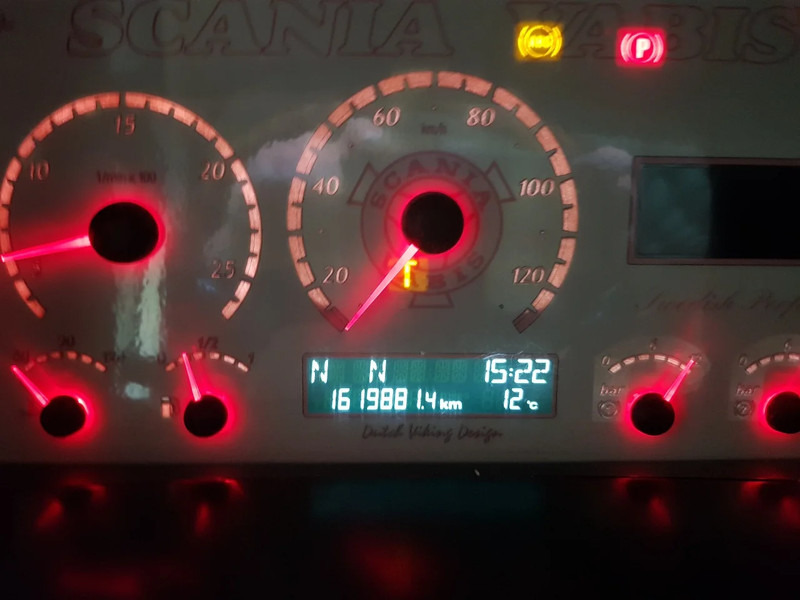 Tractor unit Scania R500 V8 Showtruck Open uitlaat Standairco Retarder: picture 17