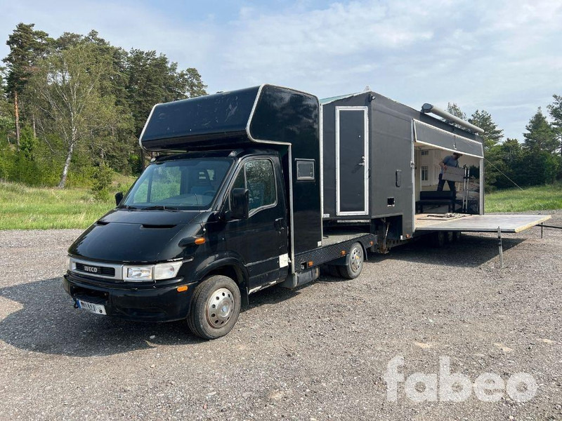 Iveco Daily 35C13 Iveco Daily 35C13 tractor with custom-built stage trailer - Vending truck: picture 1 Iveco Daily 35C13 Iveco Daily 35C13 tractor with custom-built stage trailer - Vending truck: picture 1