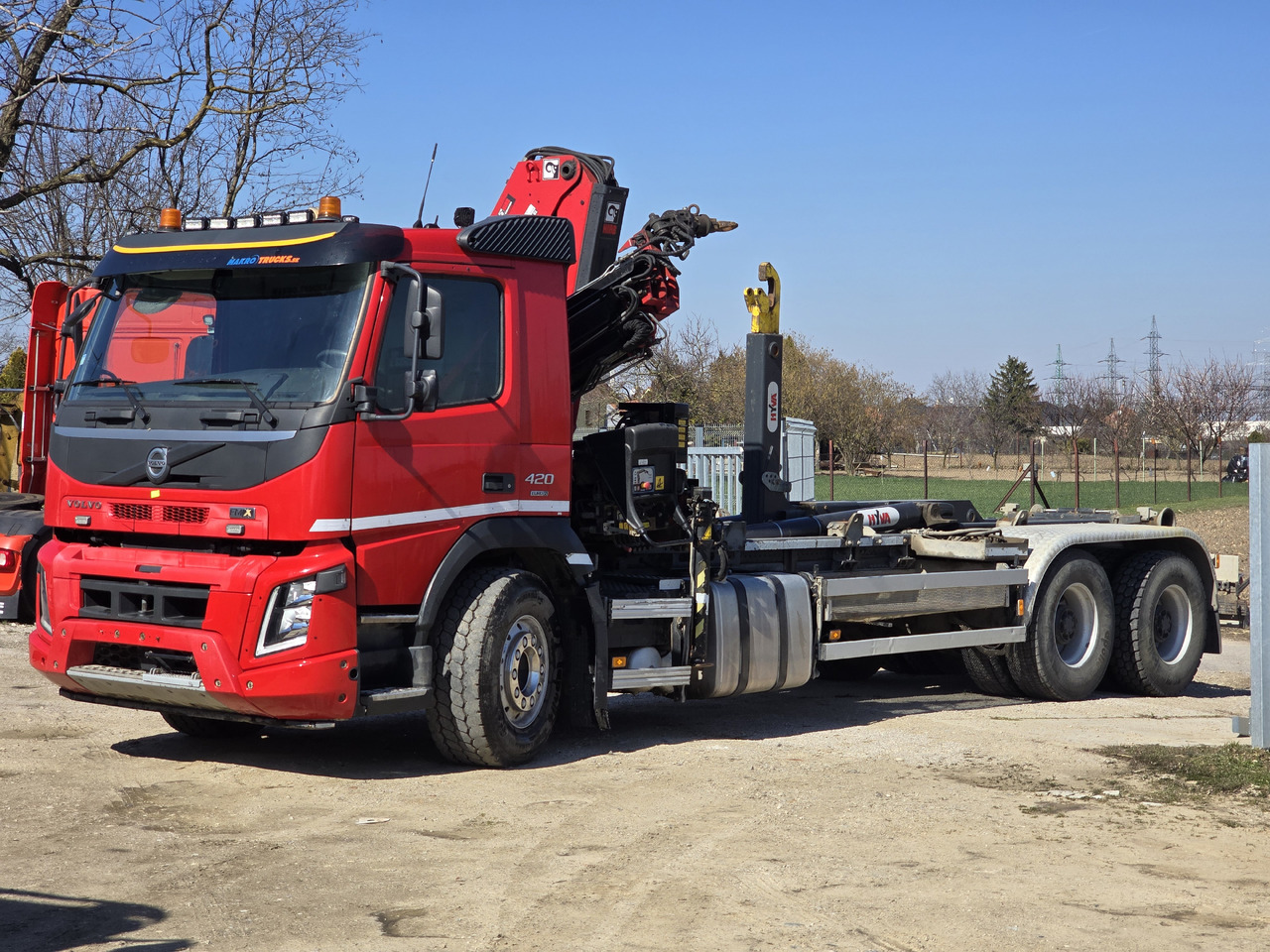VOLVO FMX 420 6X4 / HIAB 144B-hiduo / hook - Hook lift truck, Crane truck: picture 2 VOLVO FMX 420 6X4 / HIAB 144B-hiduo / hook - Hook lift truck, Crane truck: picture 2