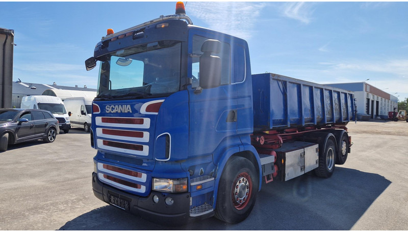 Scania R340 6X2*4 + Container - Cable system truck: picture 1 Scania R340 6X2*4 + Container - Cable system truck: picture 1