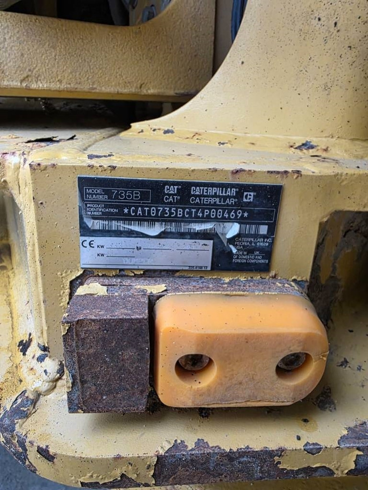Articulated dumper CAT 735 B: picture 10