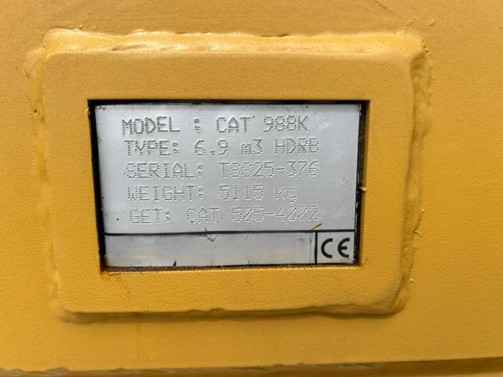 CAT 988 K Rock Bucket - Bucket for Construction machinery: picture 5 CAT 988 K Rock Bucket - Bucket for Construction machinery: picture 5