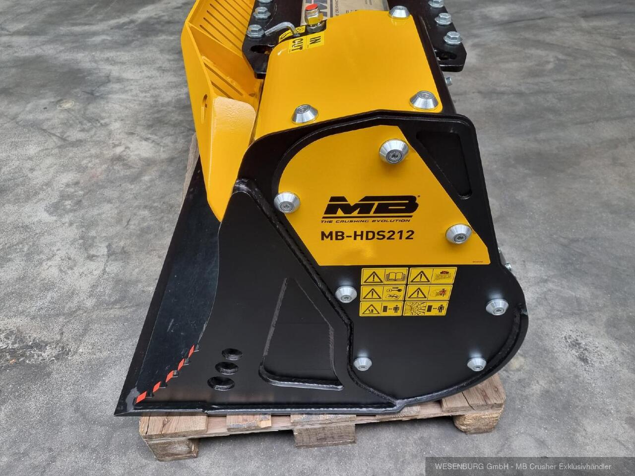 MB Crusher Schaufelseparator Separator MB-HDS 212 / 5,0 - 10,0 t - Sorting bucket for Construction machinery: picture 2 MB Crusher Schaufelseparator Separator MB-HDS 212 / 5,0 - 10,0 t - Sorting bucket for Construction machinery: picture 2