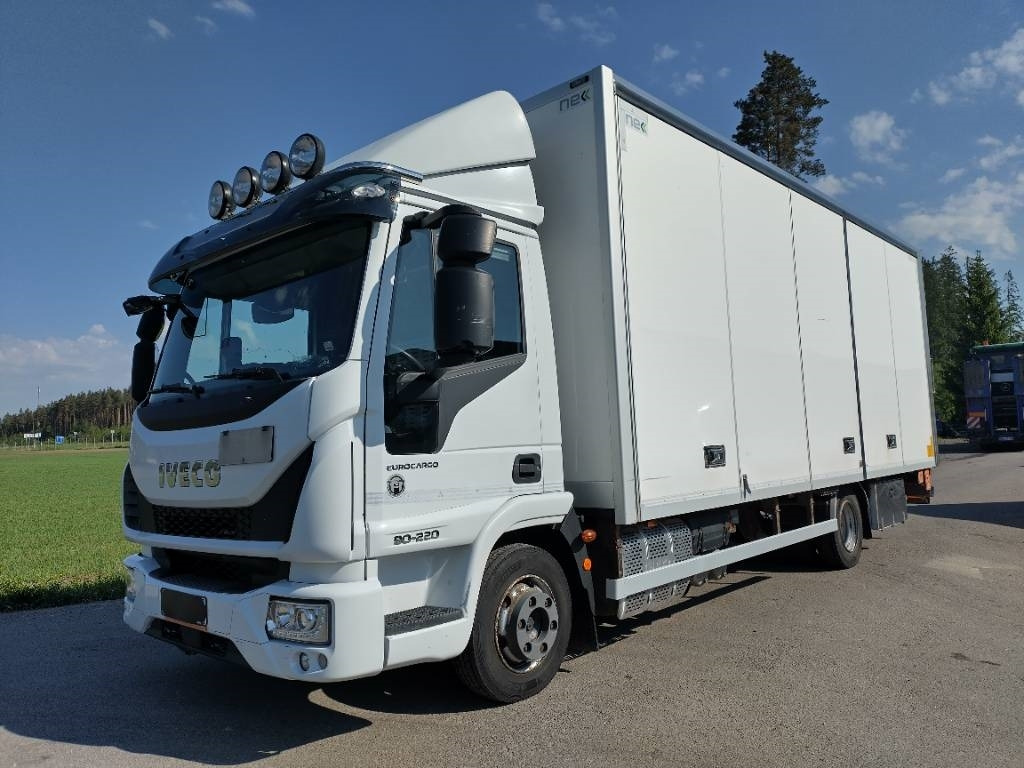 Iveco Eurocargo 90-220 Nek kokovivuauk.kori+pl Euro6 - Box truck: picture 1 Iveco Eurocargo 90-220 Nek kokovivuauk.kori+pl Euro6 - Box truck: picture 1