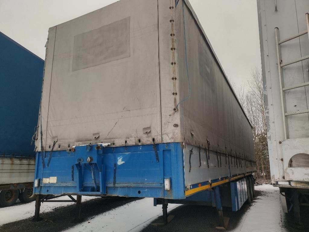 Kögel liukusivut,alukaidat,liukukatto  - Curtainsider semi-trailer: picture 4 Kögel liukusivut,alukaidat,liukukatto  - Curtainsider semi-trailer: picture 4