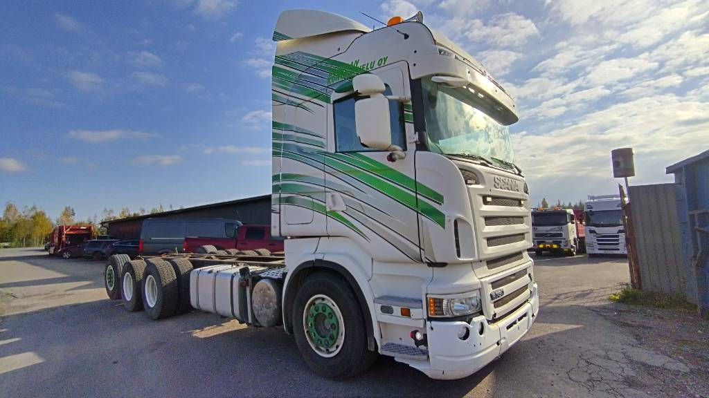 Scania R500 8x4 ilmajousi alusta - Cab chassis truck: picture 1 Scania R500 8x4 ilmajousi alusta - Cab chassis truck: picture 1