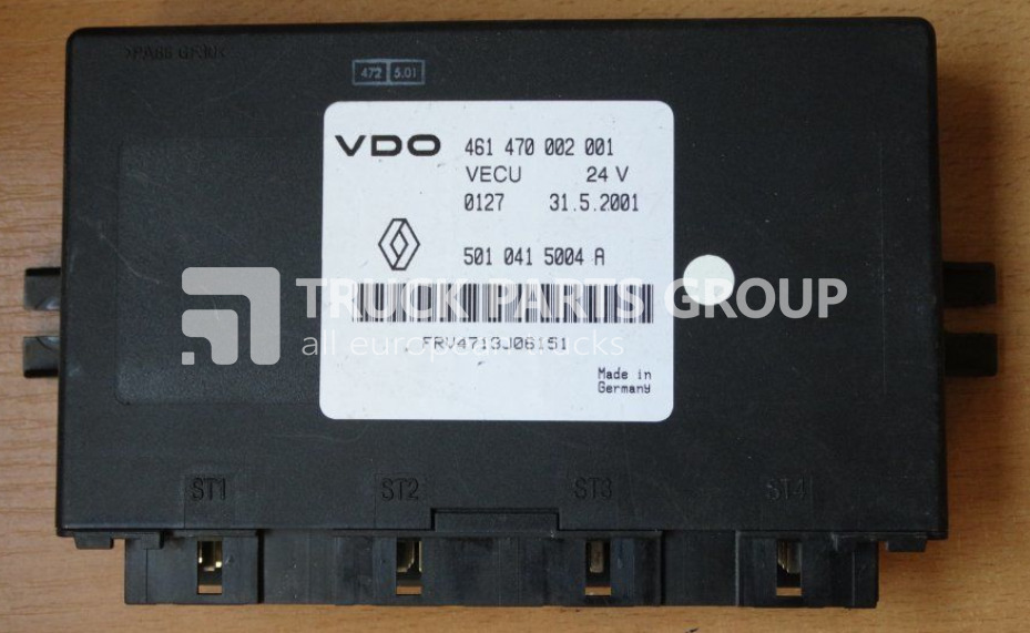 RENAULT DCI VECU VDO unit, EDC, ECU control unit - ECU for Truck: picture 1 RENAULT DCI VECU VDO unit, EDC, ECU control unit - ECU for Truck: picture 1