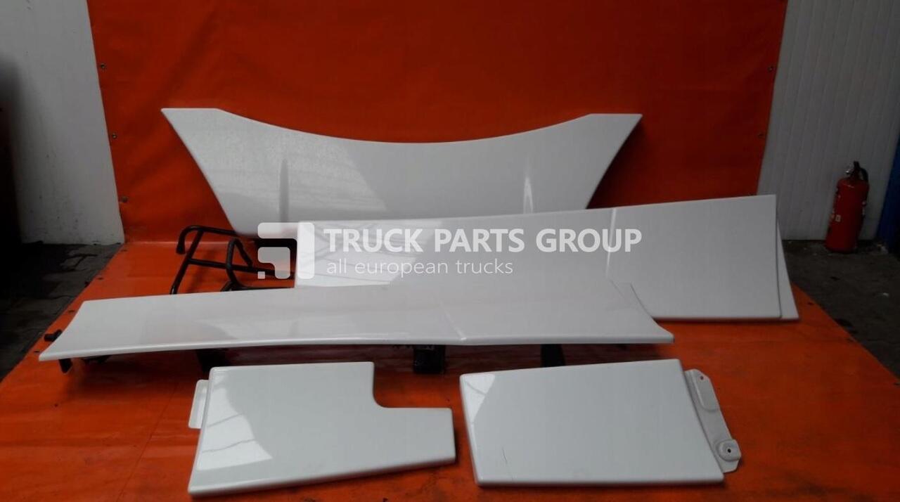 VOLVO FH4 EURO6, EURO 6 emission GLOBETROTTER, GLOBETROTTER XL cab spoilers, air deflector, deflectors, left + right, side, roof spoiler, 82211388, 82342792, 82209668, 82211388, 82282286, 82282400, 82 - Aerodynamics/ Spoiler for Truck: picture 1 VOLVO FH4 EURO6, EURO 6 emission GLOBETROTTER, GLOBETROTTER XL cab spoilers, air deflector, deflectors, left + right, side, roof spoiler, 82211388, 82342792, 82209668, 82211388, 82282286, 82282400, 82 - Aerodynamics/ Spoiler for Truck: picture 1