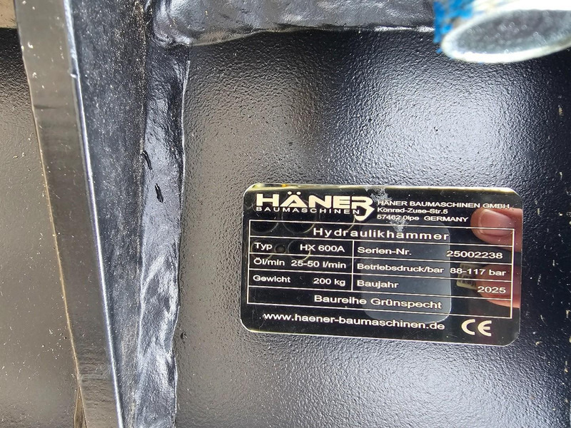 Haner HX600A - Hydraulic hammer for Excavator: picture 5 Haner HX600A - Hydraulic hammer for Excavator: picture 5