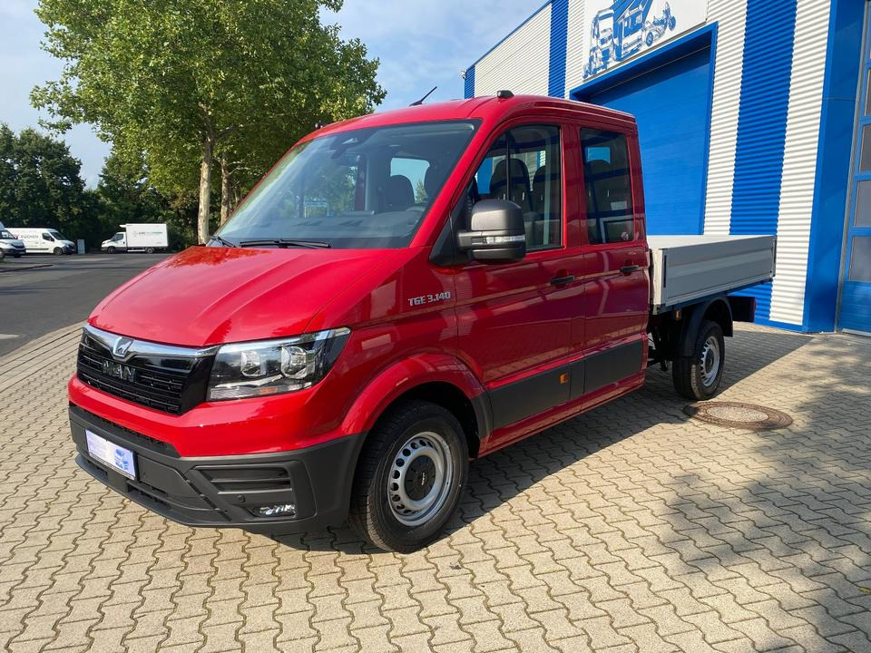MAN TGE 3.140 Doka Pritsche Next Level *TEMPO*KLIMA*CAM*AHK*APP*PDC*INKL.19% MWST*SOFORT!* - Open body delivery van, Combi van: picture 5 MAN TGE 3.140 Doka Pritsche Next Level *TEMPO*KLIMA*CAM*AHK*APP*PDC*INKL.19% MWST*SOFORT!* - Open body delivery van, Combi van: picture 5