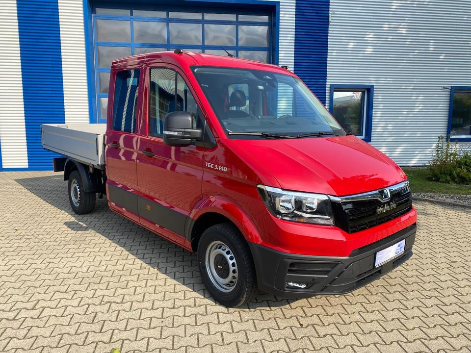 MAN TGE 3.140 Doka Pritsche Next Level *TEMPO*KLIMA*CAM*AHK*APP*PDC*INKL.19% MWST*SOFORT!* - Open body delivery van, Combi van: picture 3 MAN TGE 3.140 Doka Pritsche Next Level *TEMPO*KLIMA*CAM*AHK*APP*PDC*INKL.19% MWST*SOFORT!* - Open body delivery van, Combi van: picture 3