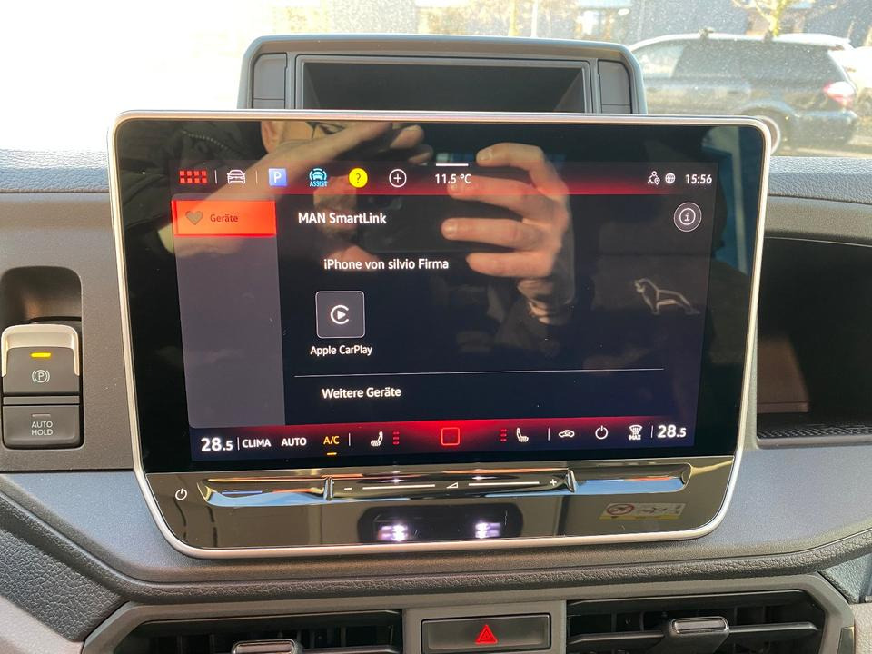 Open body delivery van, Combi van MAN TGE 3.180 4x4 Doka Pritsche Lang *INKL.19% MWT* AUTOMATIK*LED*CAM*AHK*TEMPO*STANDHZG*UVM*: picture 24