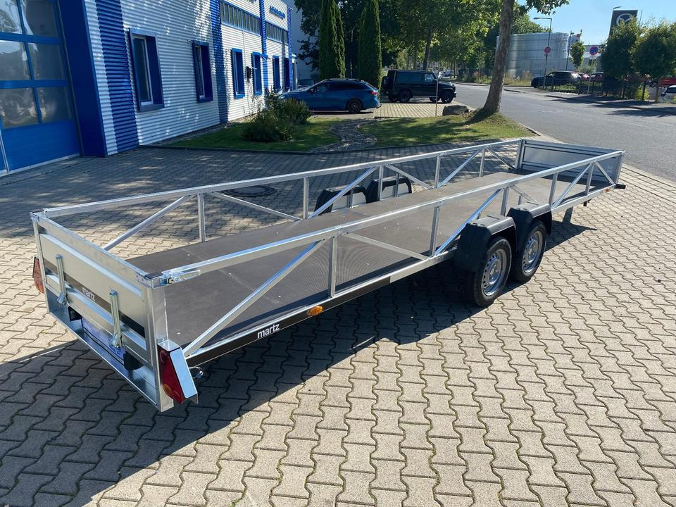 Dropside/ Flatbed trailer Martz Profil Anhänger 750KG Langgut *NUTZLAST 391KG*INKL.19% MWST*SOFORT!*: picture 8