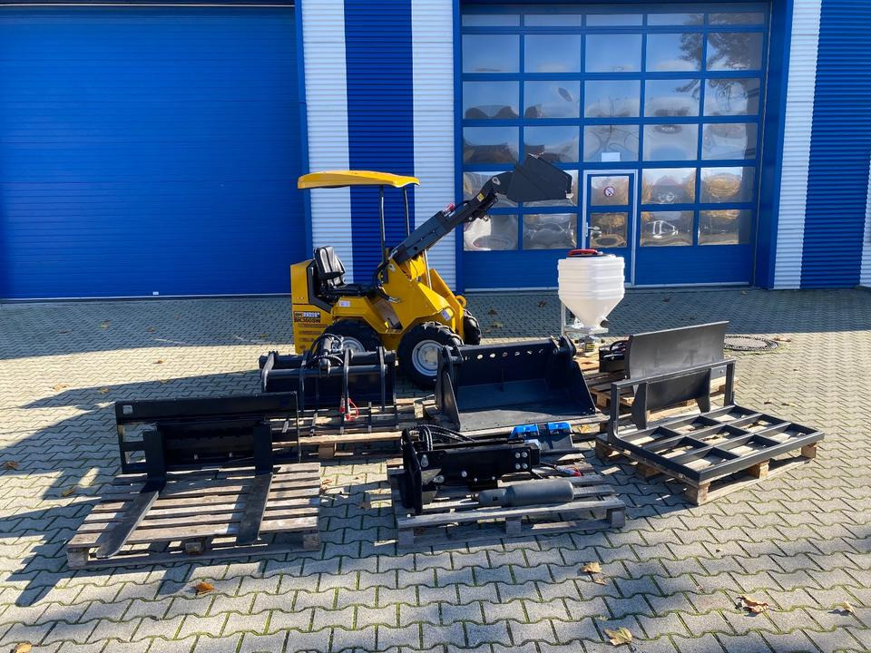 Radlader/Mini-Radlader BK360SW inkl. großem Zubehörpaket *INKL.19% MWST*BERGER KRAUS*B&S MOTOR*SOFORT!* - Compact loader: picture 2 Radlader/Mini-Radlader BK360SW inkl. großem Zubehörpaket *INKL.19% MWST*BERGER KRAUS*B&S MOTOR*SOFORT!* - Compact loader: picture 2