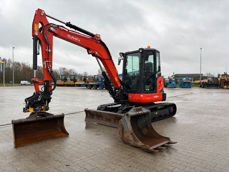 Kubota U55-4 - Mini excavator: picture 1 Kubota U55-4 - Mini excavator: picture 1