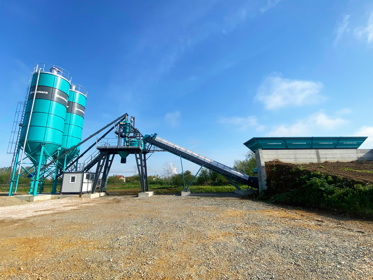 Constmach Centrale à Béton Compacte de 60 m³/h Avec Tapis Roulant - Concrete plant: picture 3 Constmach Centrale à Béton Compacte de 60 m³/h Avec Tapis Roulant - Concrete plant: picture 3