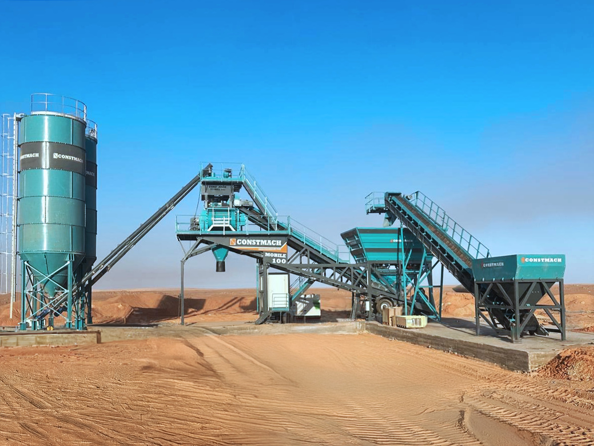 New Concrete plant Constmach Centrale à Béton Mobile de 100 m³/h: picture 9