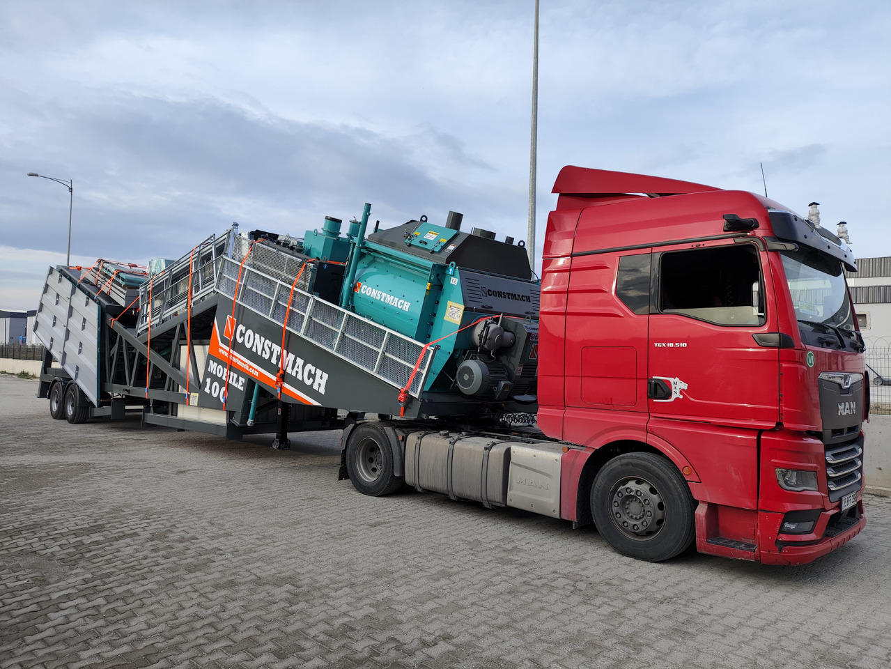 New Concrete plant Constmach Centrale à Béton Mobile de 100 m³/h: picture 11