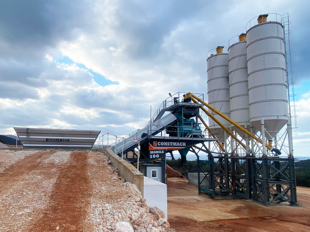 New Concrete plant Constmach Centrale à Béton Mobile de 100 m³/h: picture 5