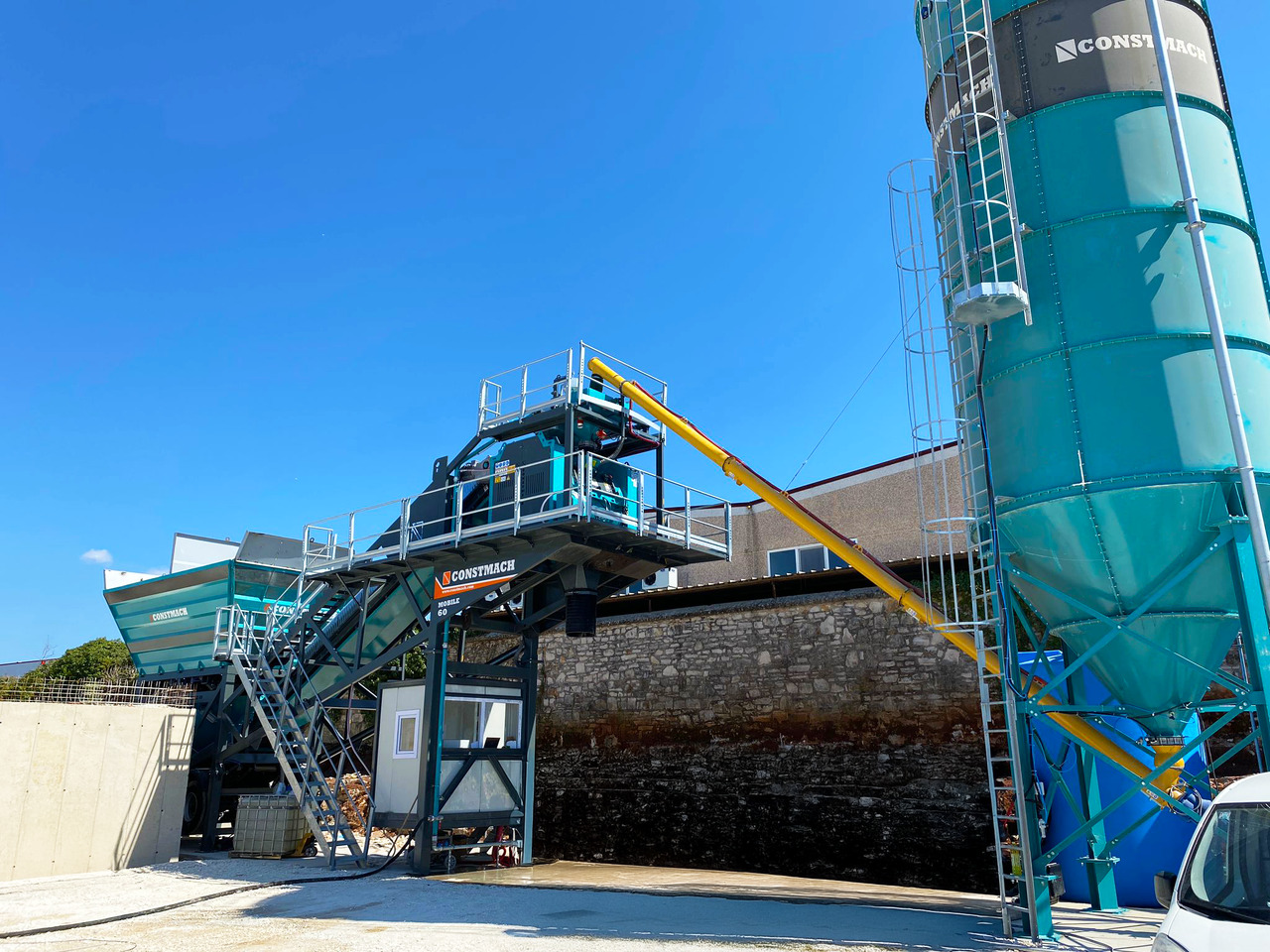 New Concrete plant Constmach Centrale à Béton Mobile de 60 m³/h: picture 6