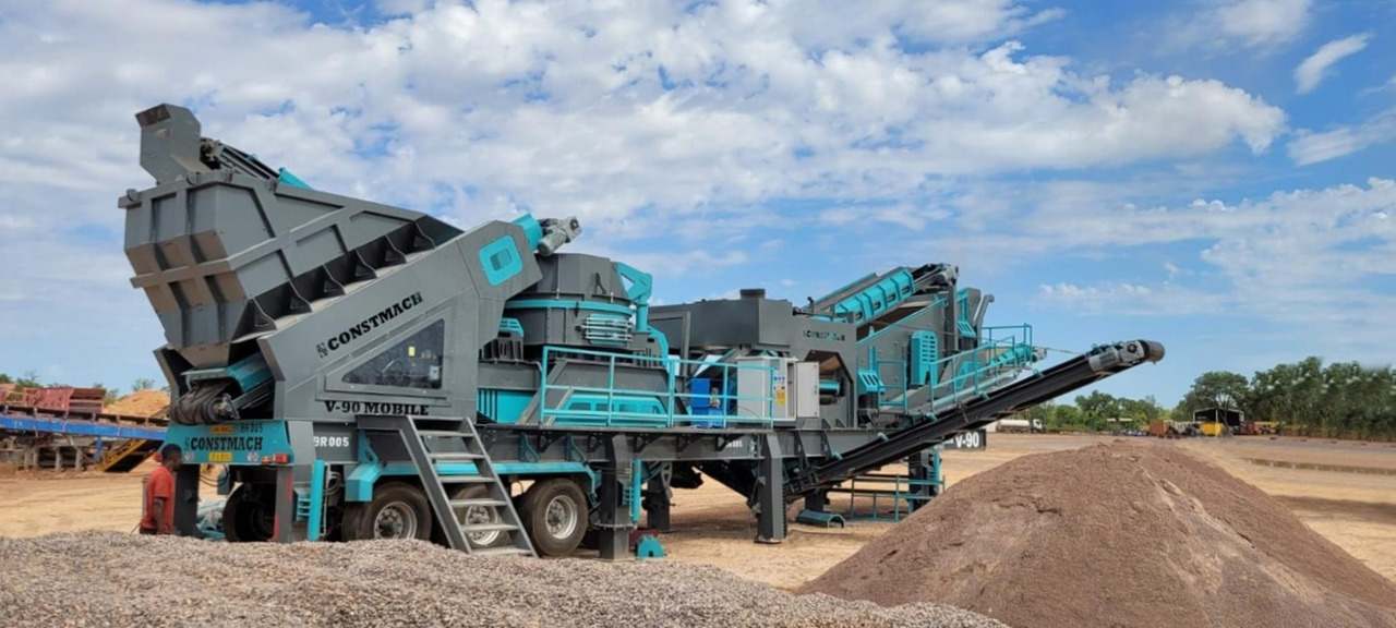Constmach Concasseur À Impact À Axe Vertical Mobile D'une Capacité De 250 T/H - Mobile crusher: picture 3 Constmach Concasseur À Impact À Axe Vertical Mobile D'une Capacité De 250 T/H - Mobile crusher: picture 3