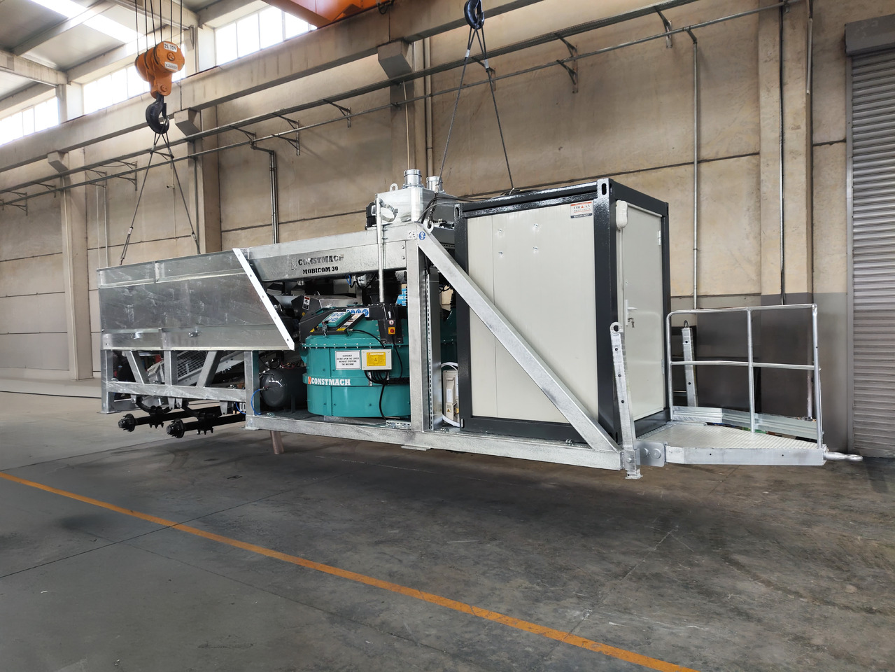 Constmach Mini-Mobile Betonmischanlage 30 m³/h - Concrete plant: picture 2 Constmach Mini-Mobile Betonmischanlage 30 m³/h - Concrete plant: picture 2