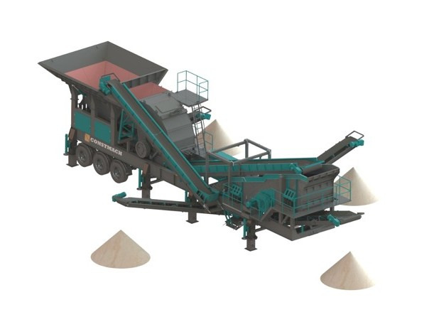 Constmach Mobile Kalkstein Brechanlage mit einer Kapazität von 150-200 Tonnen - Mobile crusher: picture 1 Constmach Mobile Kalkstein Brechanlage mit einer Kapazität von 150-200 Tonnen - Mobile crusher: picture 1
