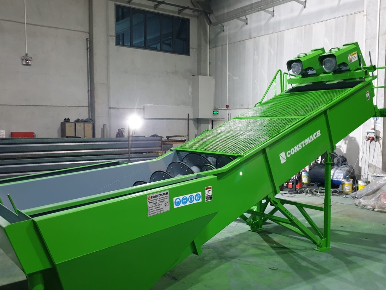 Constmach Screw Sand Washing Machine / Spiral Sand Washing Machine - Screener: picture 4 Constmach Screw Sand Washing Machine / Spiral Sand Washing Machine - Screener: picture 4